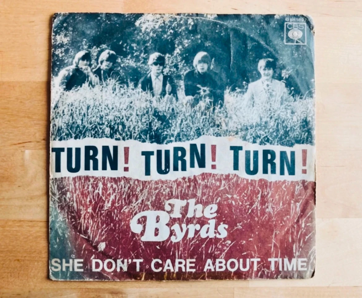 Disque vinyle 45t The Byrds "Turn! Turn! Turn!"